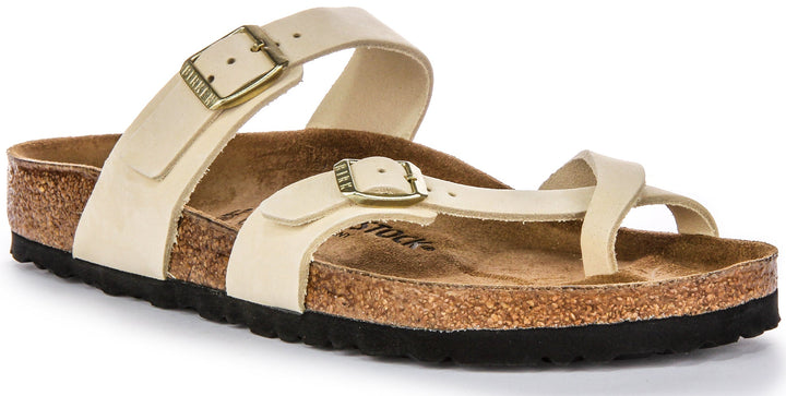 Birkenstock Mayari Sandals | Beige suede leather for Women