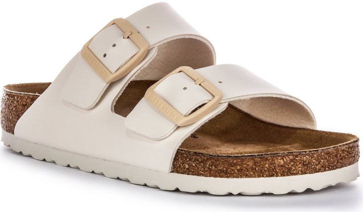 Birkenstock Arizona Sandals | Beige Birko-Flor for Women