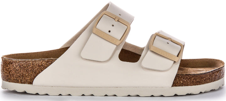 Birkenstock Arizona Sandals | Beige Birko-Flor for Women