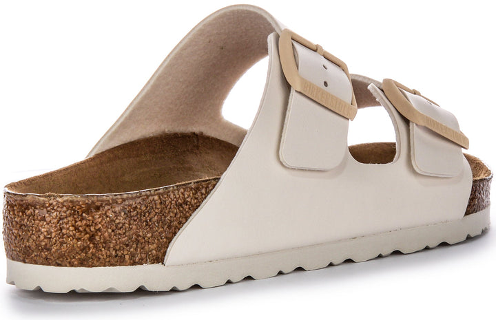Birkenstock Arizona Sandals | Beige Birko-Flor for Women