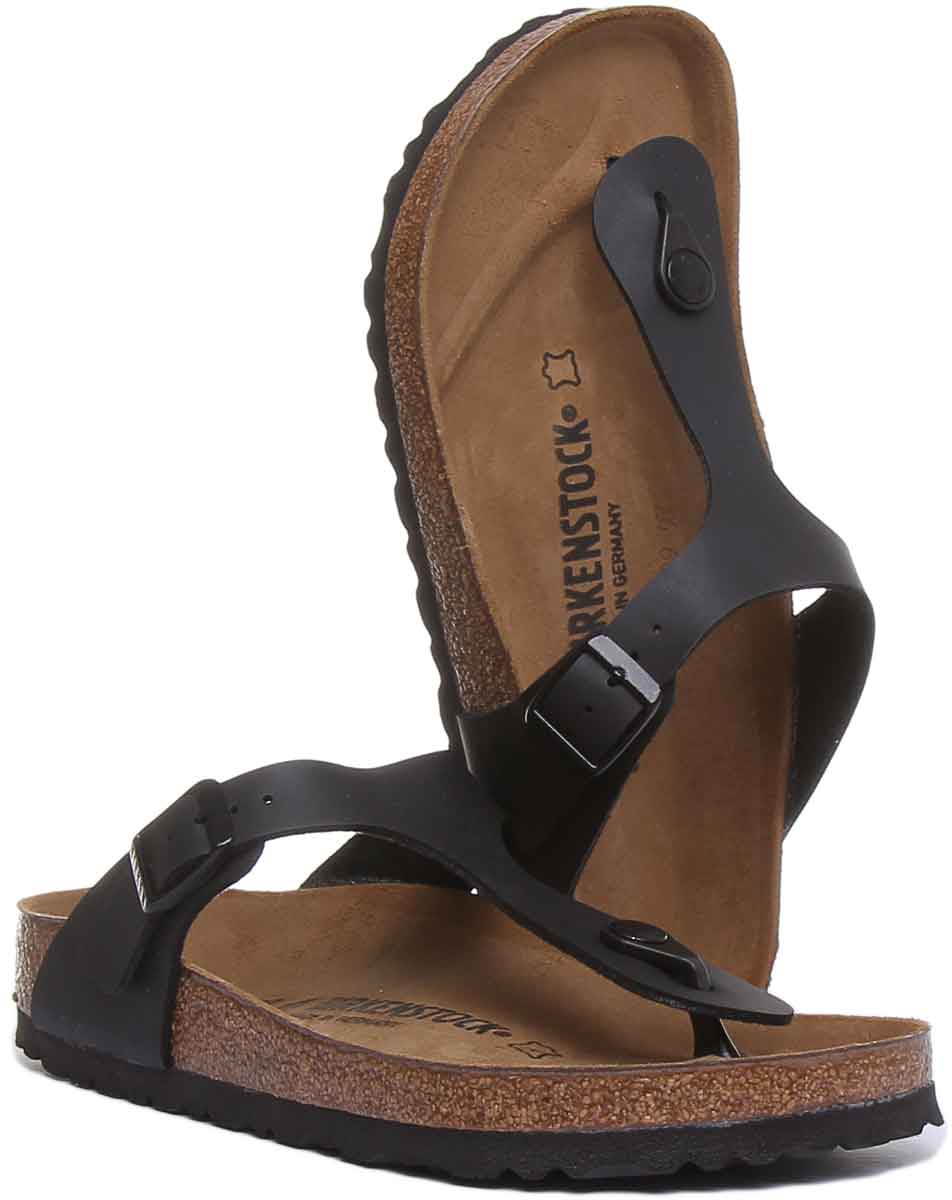 Birkenstock Gizeh Sandals | Black Birko-Flor for Women