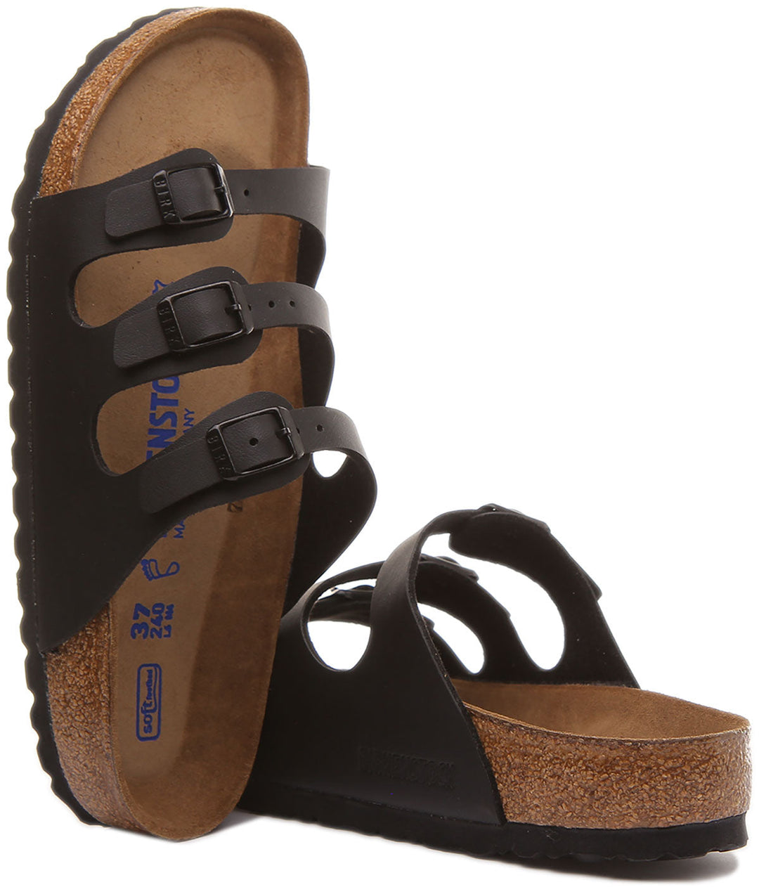 Birkenstock Florida Sandals | Black Birko-Flor for Women