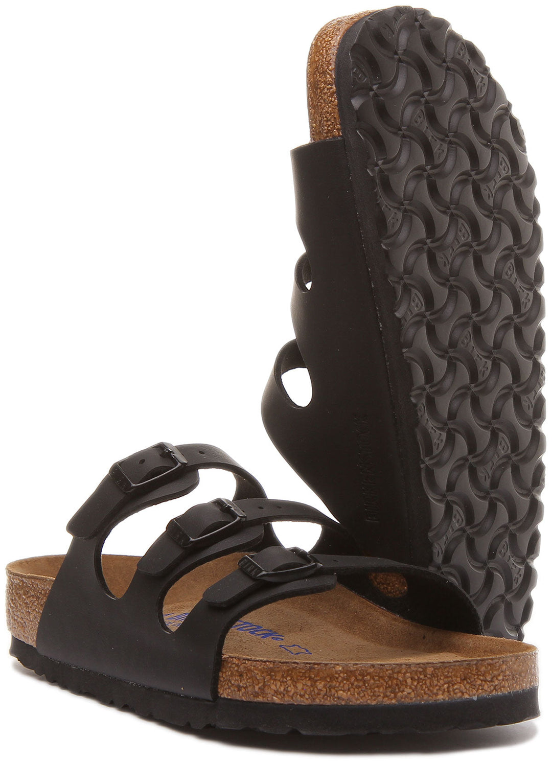 Birkenstock Florida Sandals | Black Birko-Flor for Women