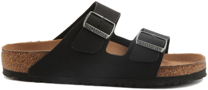 Birkenstock Arizona Sandals | Black Birko-Flor - Vegan-Friendly for Women