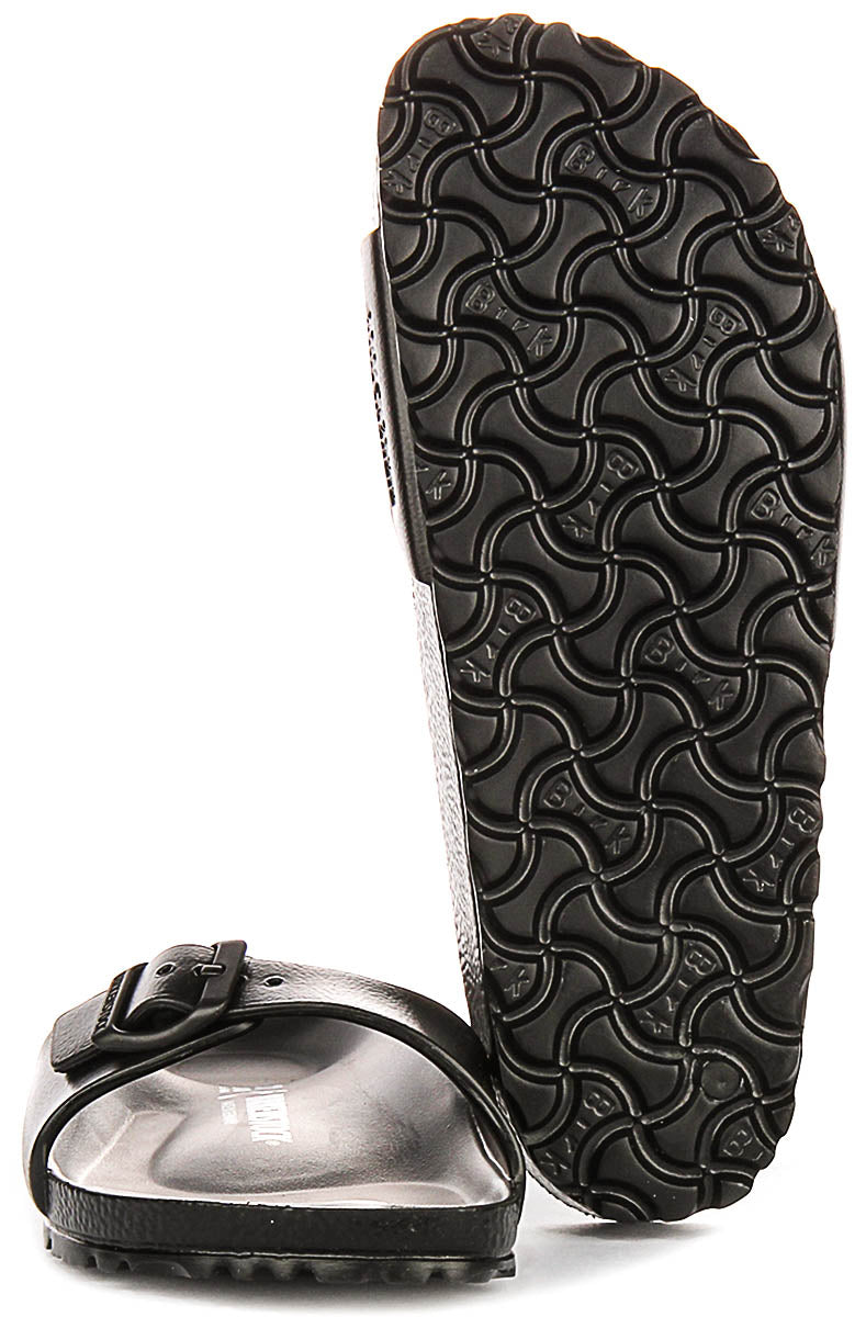 Birkenstock Madrid Sandals | Black EVA for Women - Narrow Fit