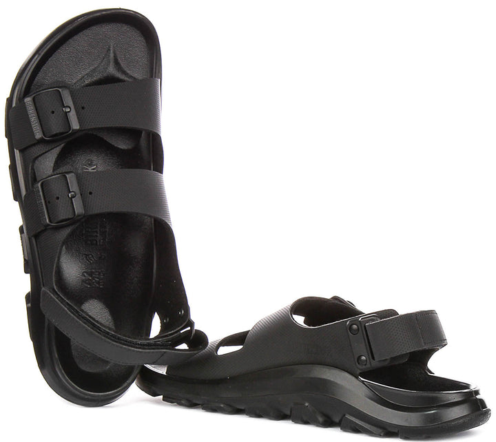 Birkenstock Mogami Terra Trainers | Black genuine leather for Men - Regular Fit