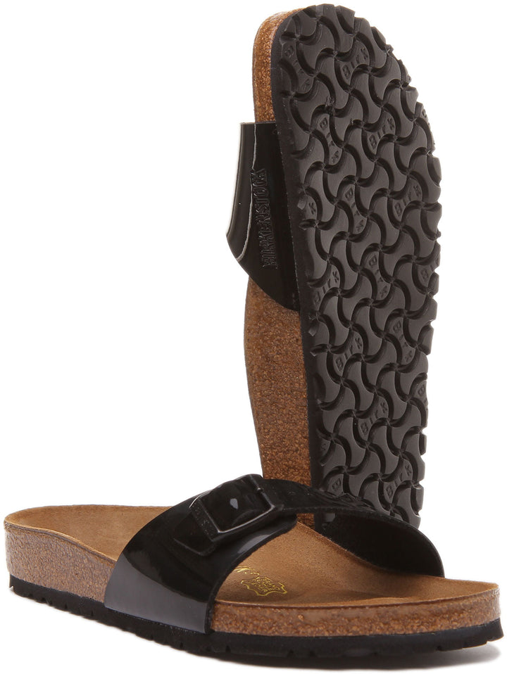 Birkenstock Madrid Sandals | Black Birko-Flor for Women