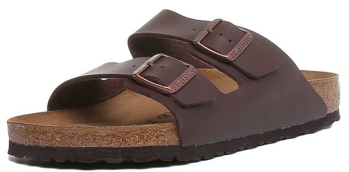 Birkenstock Arizona Sandals | Brown Birko-Flor for Women