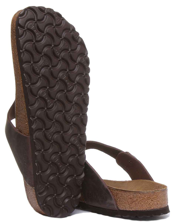 Birkenstock Gizeh Sandals | Brown genuine leather for Women