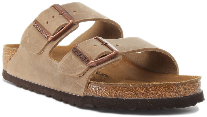 Birkenstock Arizona Sandals | Brown nubuck leather for Women