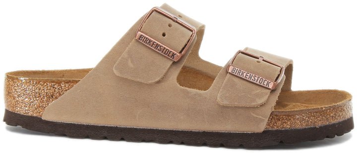 Birkenstock Arizona Sandals | Brown nubuck leather for Women