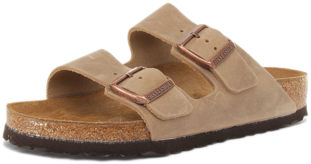 Birkenstock Arizona Sandals | Brown nubuck leather for Women