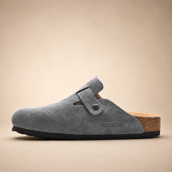 Women's Birkenstock Boston Suede Clogs