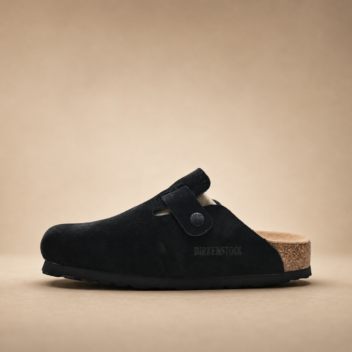 Women's Birkenstock Boston Suede Clogs