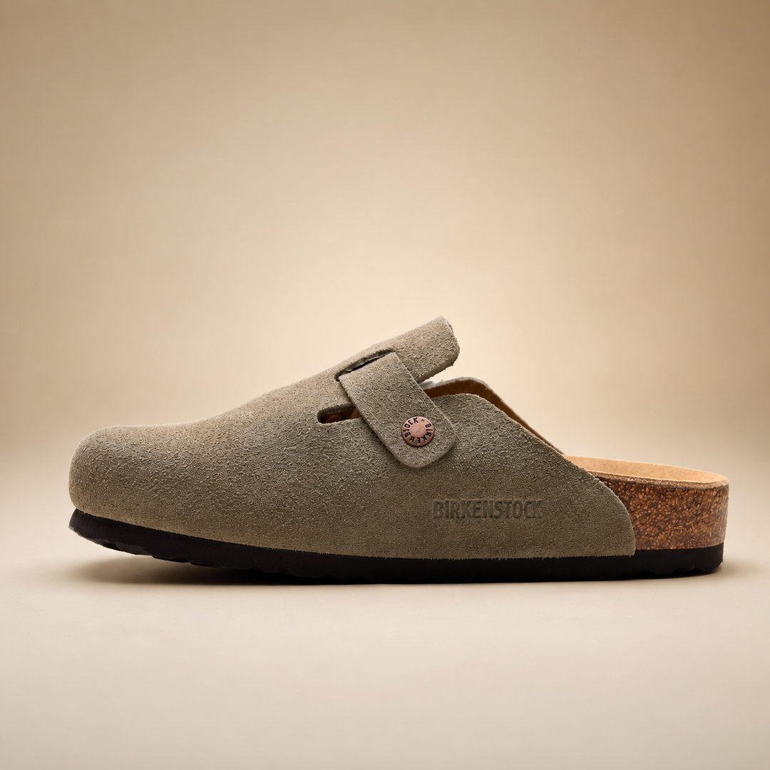 Women's Birkenstock Boston Suede Clogs
