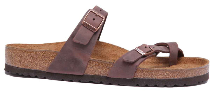 Birkenstock Mayari Sandals | Dark Brown genuine leather for Women