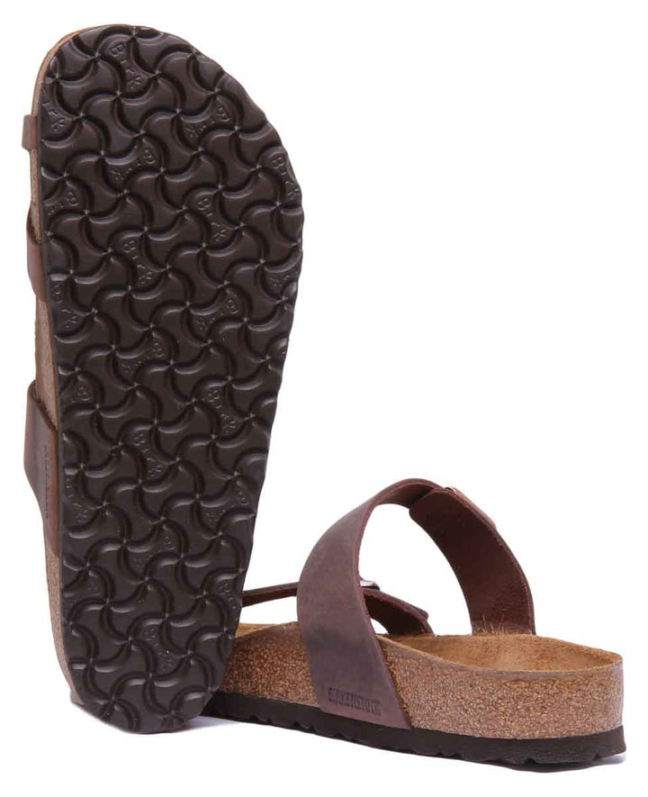 Birkenstock Mayari Sandals | Dark Brown genuine leather for Women