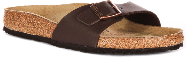 Birkenstock Madrid Sandals | Brown Birko-Flor for Women