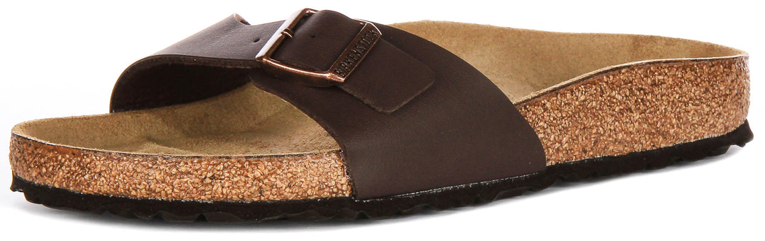 Birkenstock Madrid Sandals | Brown Birko-Flor for Women
