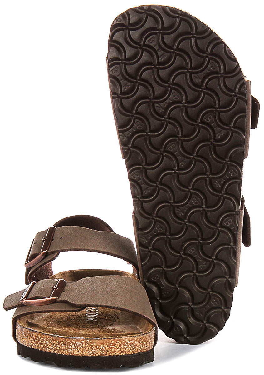Birkenstock New York Shoes | Mocha Birko-Flor for Kids
