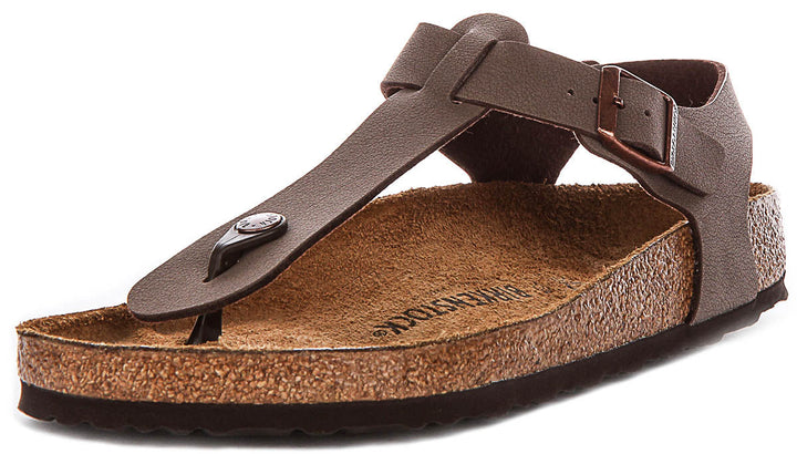 Birkenstock Kairo Clogs | Mocha Birko-Flor for Men and Women - Regular Fit