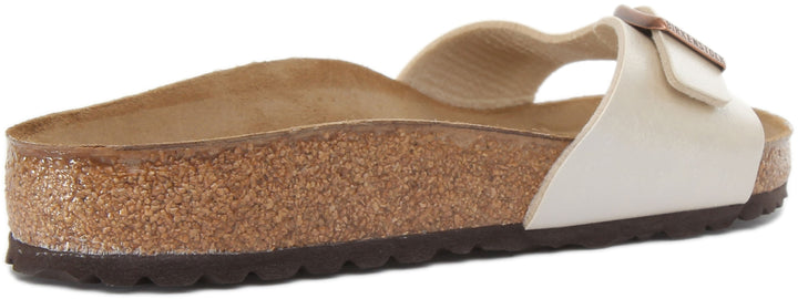 Birkenstock Madrid Sandals | White Birko-Flor for Women