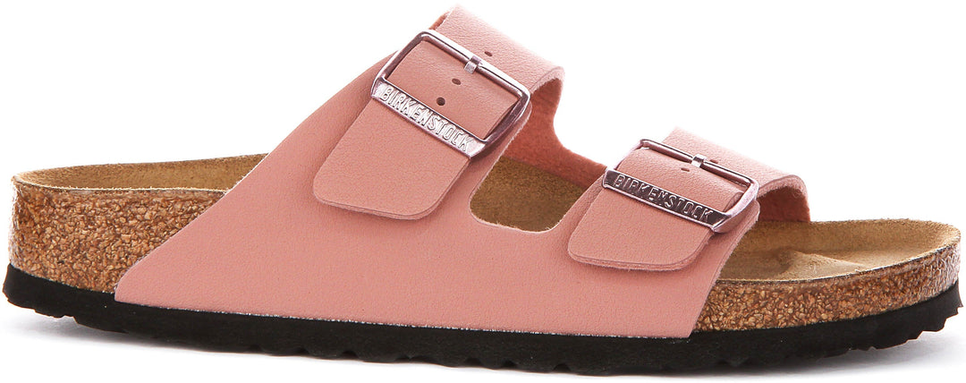Birkenstock Arizona Sandals | Pink Birko-Flor for Kids - Narrow Fit