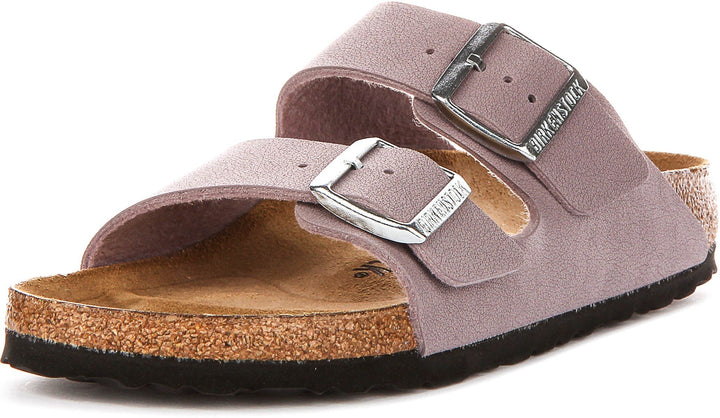 Birkenstock Arizona Sandals | Purple Birko-Flor for Kids - Narrow Fit