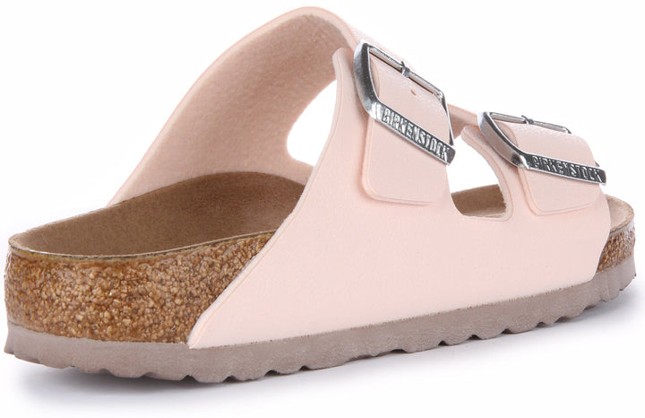 Birkenstock Arizona Sandals | Pink Birkibuc - Vegan-Friendly for Women