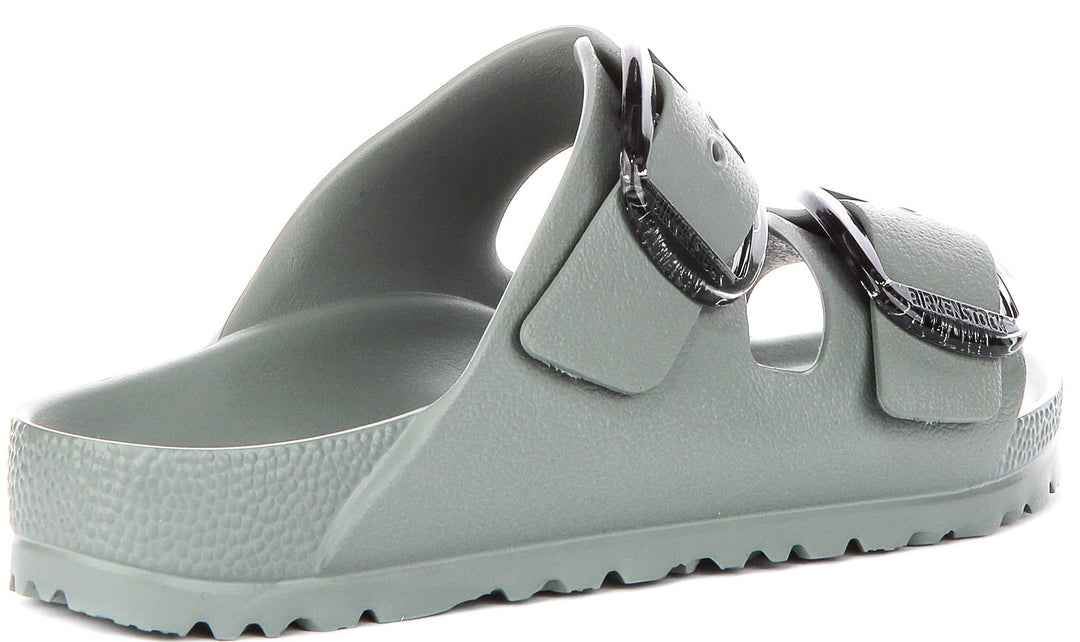 Birkenstock Arizona Sandals | Sage Green EVA - Big Buckle for Women - Narrow Fit