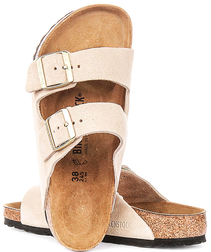 Birkenstock Arizona Sandals | Sand Birko-Flor for Women - Regular Fit