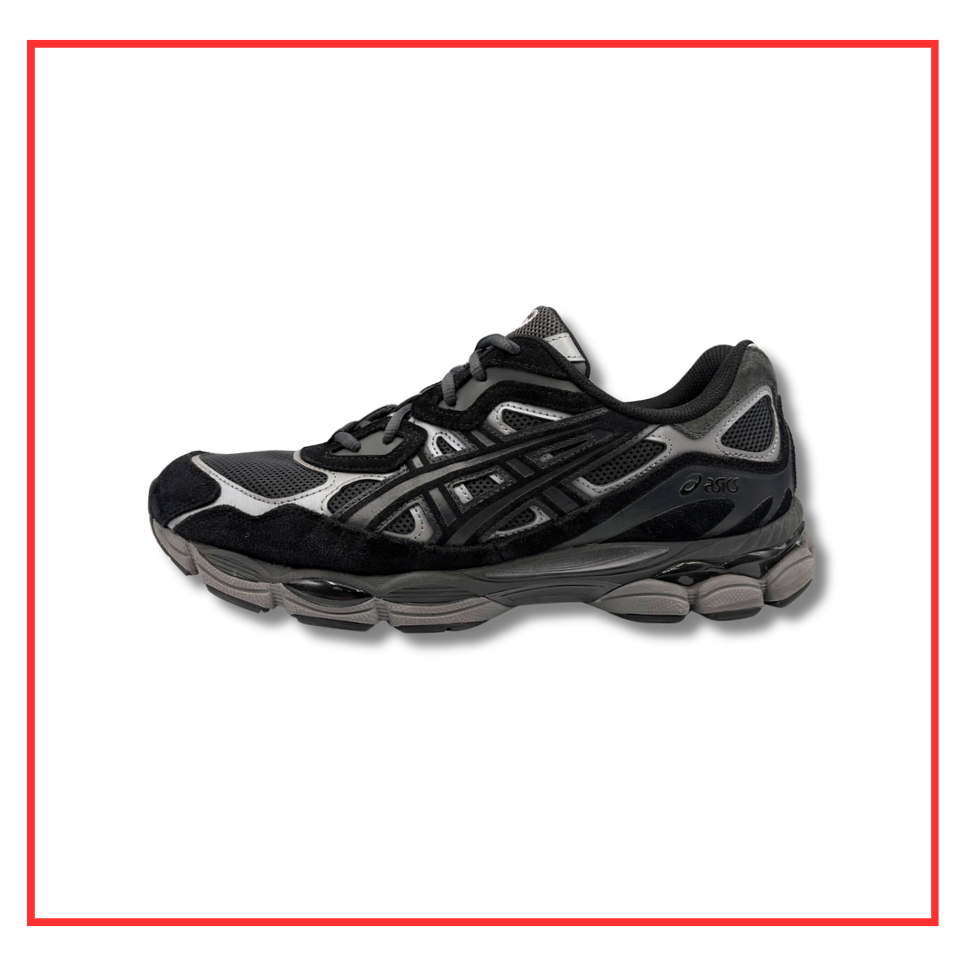 ASICS Gel-NYC Graphite Grey Black (Preloved) UK 11