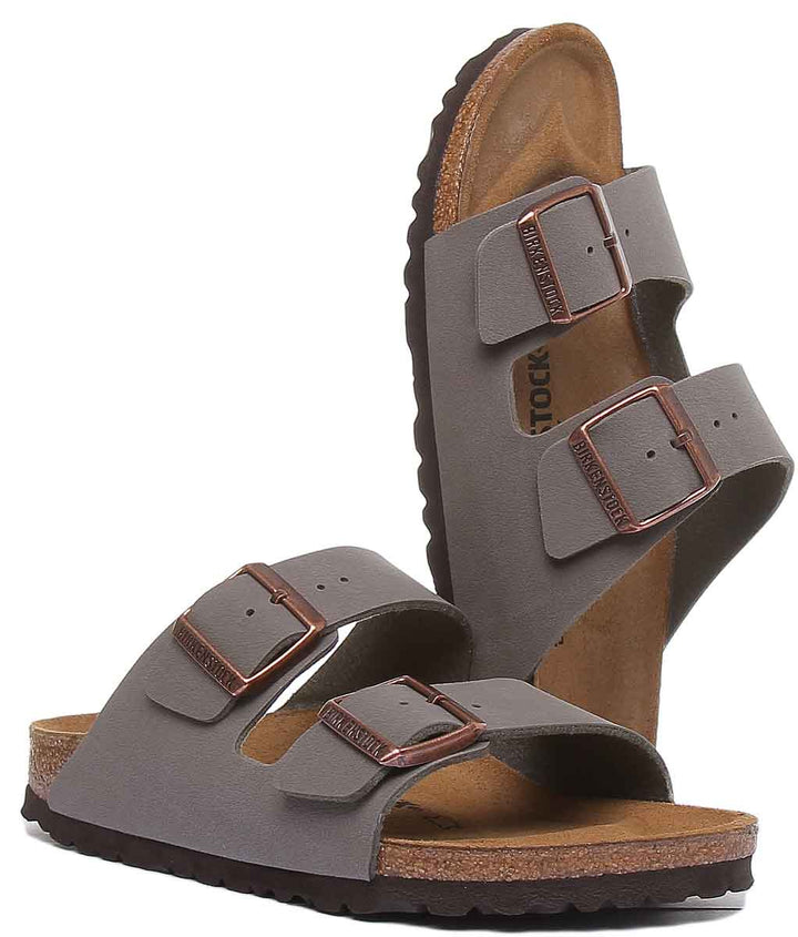 Birkenstock Arizona Sandals | Stone Birko-Flor for Women