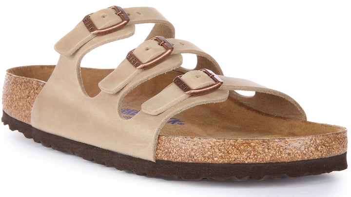 Birkenstock Florida Sandals | Tobacco genuine leather for Men and Women
