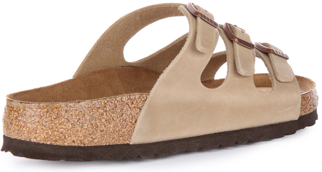 Birkenstock Florida Sandals | Tobacco genuine leather for Men and Women